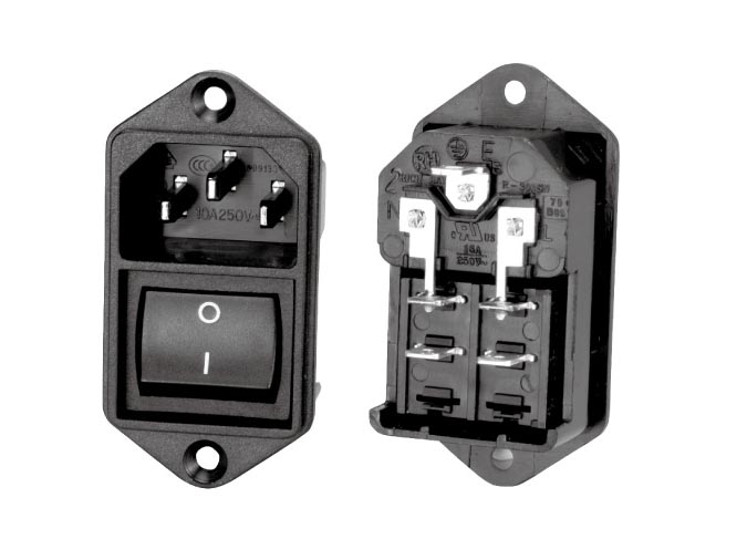 Male and female versions of the R301SN79 components